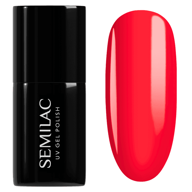980 Semilac Ημιμόνιμο Βερνίκι Jelly Chili 7 ml